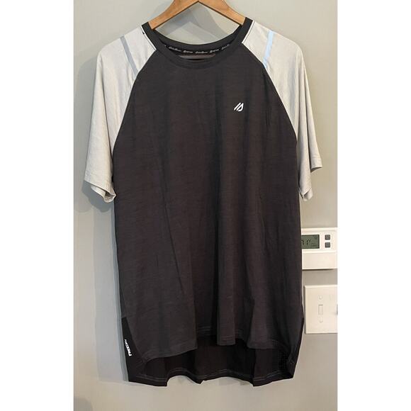 Eddie Bauer Motion Shirt Raglan Quick Dry Tee Tshirt Active Outdoors Mens XL New - Picture 1 of 13